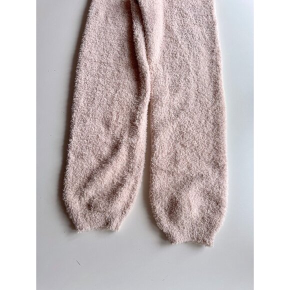 SKIMS Cozy Knit Dusk Light Pink Fuzzy Jogger Sweatpants Pants, Size XXS/XS - Picture 10 of 14